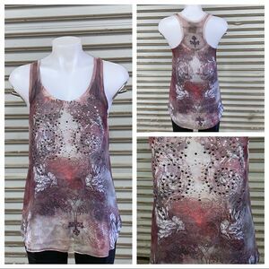 🛍️Miso size small sheer top with embellishment